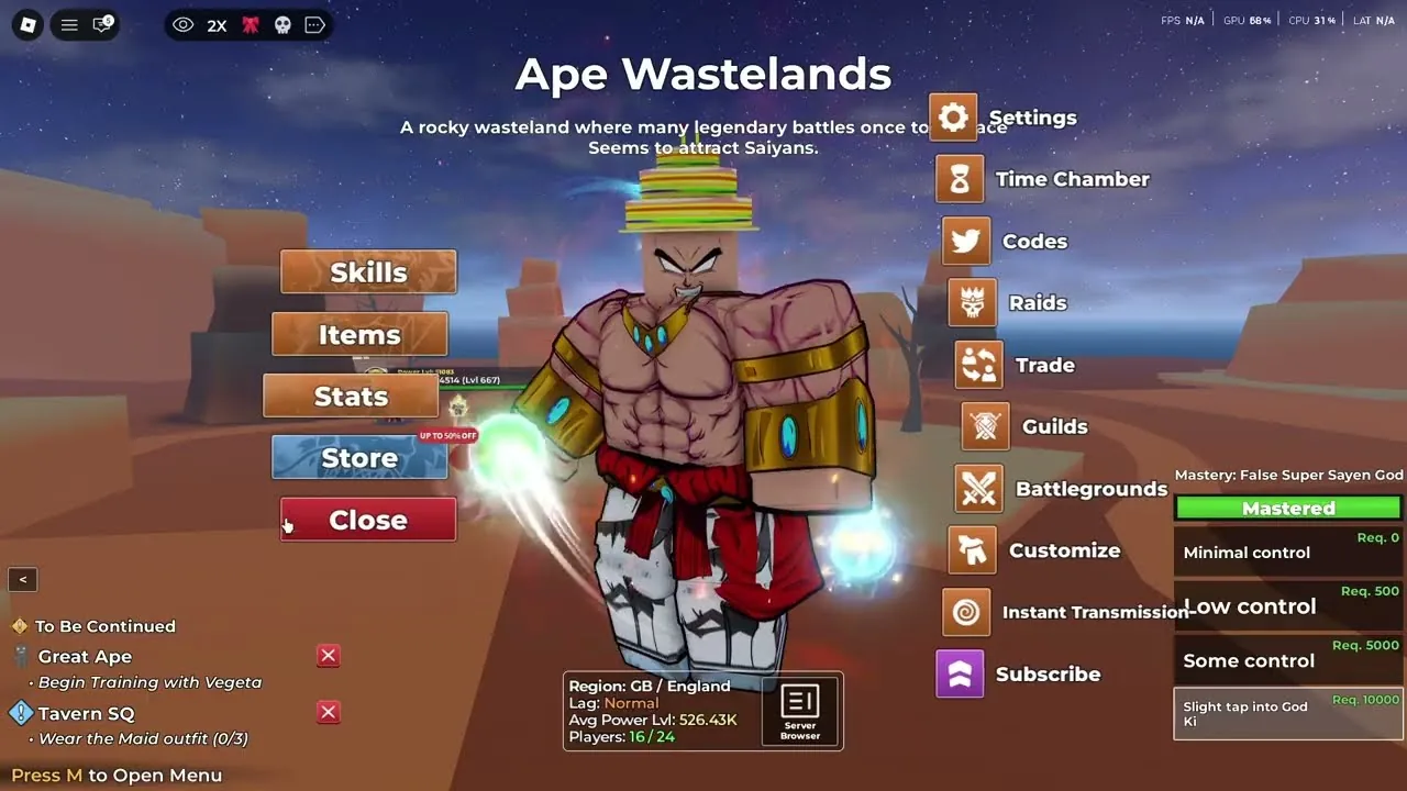 Dragon Soul Roblox How to Get Great Ape Form