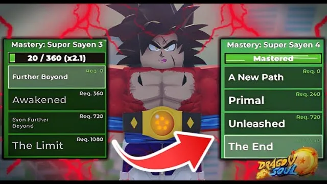 Dragon Soul Roblox Mastery Methods, Form Tiers, and Multipliers